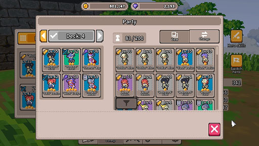 画像ギャラリー No.004のサムネイル画像 / マージパズルとバトルが融合したRPG「Merge Match March」，PC版が10月23日にSteamでリリース。体験版を配信中