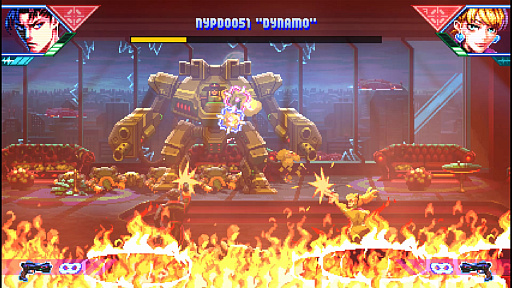 画像ギャラリー No.008のサムネイル画像 / 二つの戦場を同時に戦う2Dアクション「Neon Inferno」(ほぼ日 インディーPick Up!)