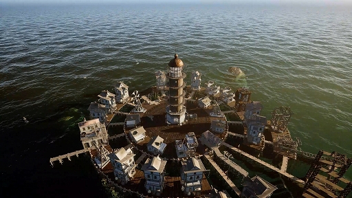 画像ギャラリー No.001のサムネイル画像 / 大洪水に浸食されつつある世界でどう生き延びるか。サバイバルシティビルダー「Drownlight」，2026年内のリリースをアナウンス