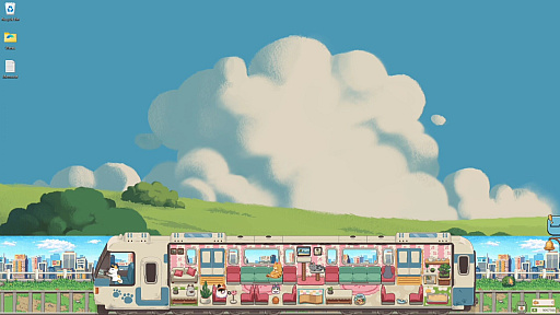 画像ギャラリー No.004のサムネイル画像 / 電車をカスタマイズしてネコのお客さんをもてなす放置系シム「ネコの車掌さん」，Steamで配信中