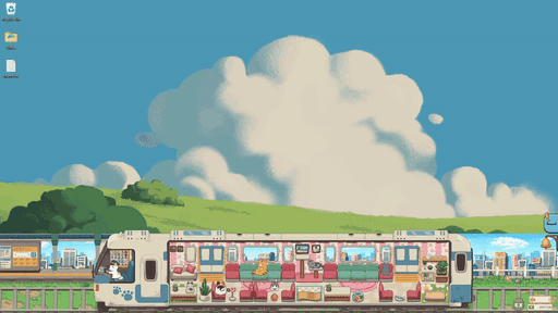 画像ギャラリー No.020のサムネイル画像 / 電車をカスタマイズしてネコのお客さんをもてなす放置系シム「ネコの車掌さん」，Steamで配信中