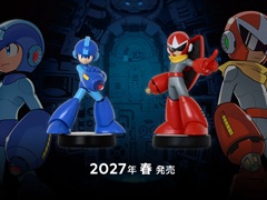 「ロックマン：デュアル オーバーライド」，ロックマンとブルースのamiiboをゲーム本編と同時発売。ブルースを操作するゲームプレイも披露