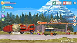 画像ギャラリー No.006のサムネイル画像 / 「最後のガソリンスタンド」のデモがSteamで公開に。電気自動車が主流となった世界で給油所と小さなコンビニを経営する“お仕事シミュレーション”