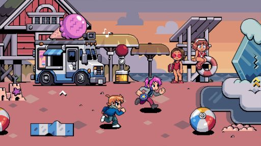 画像ギャラリー No.002のサムネイル画像 / Switch/Switch2版「Scott Pilgrim EX」，本日発売。マルチメディアコンテンツ「スコット・ピルグリム」の完全新作アクションADV