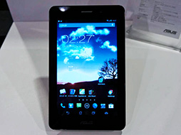 画像ギャラリー No.025のサムネイル画像 / ASUS,国内初のAtom採用Androidタブレットとなる「Fonepad」を4月25日に発売。SIMロックフリーの3G通信機能搭載