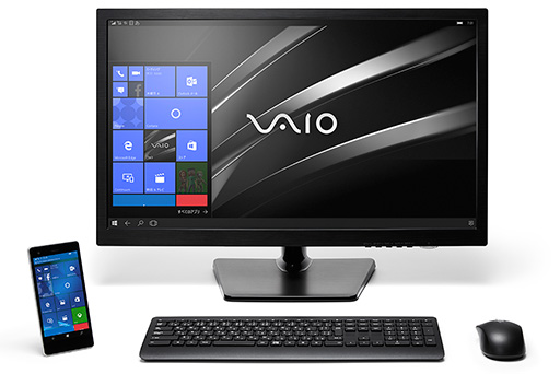 画像ギャラリー No.010のサムネイル画像 / VAIOが本気を出したWindowsスマートフォン「VAIO Phone Biz」,2016年4月発売。スペック重視でContinuumにも対応