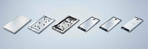 画像ギャラリー No.012のサムネイル画像 / VAIOが本気を出したWindowsスマートフォン「VAIO Phone Biz」,2016年4月発売。スペック重視でContinuumにも対応