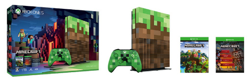 画像ギャラリー No.004のサムネイル画像 / 「Xbox One S 1TB Minecraft リミテッド エディション」が2017年10月5日より数量限定販売。特別デザインのXbox ワイヤレス コントローラー2製品も