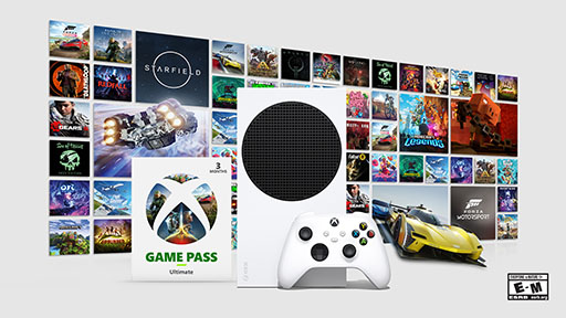 画像ギャラリー No.001のサムネイル画像 / 「Xbox Series S スターターバンドル」，10月31日に発売。3か月分のXbox Game Pass Ultimate利用権を同梱し，すぐにプレイを始められる
