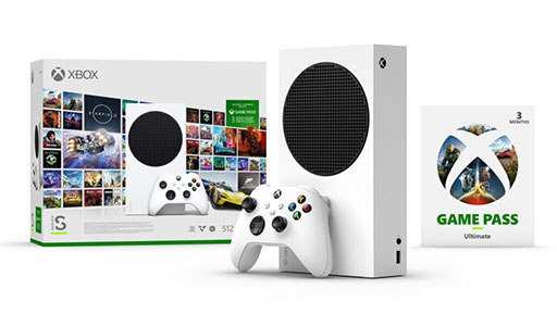 画像ギャラリー No.002のサムネイル画像 / 「Xbox Series S スターターバンドル」，10月31日に発売。3か月分のXbox Game Pass Ultimate利用権を同梱し，すぐにプレイを始められる