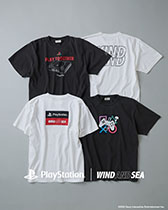 画像ギャラリー No.008のサムネイル画像 / ブランド「WIND AND SEA」とPlayStationのコラボ第2弾が4月4日に発売。Tシャツやキャップ,ネクタイなどバラエティに富んだアイテムを展開
