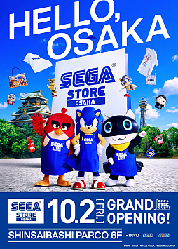 画像ギャラリー No.002のサムネイル画像 / 「SEGA STORE OSAKA」，限定商品などの最新情報を公開。大阪グルメを楽しむソニックたちを描き下ろしたショッピングバッグなどを販売