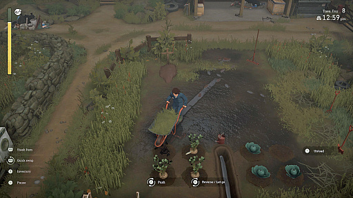画像ギャラリー No.001のサムネイル画像 / スローライフの裏に潜むサスペンス。11 bit studiosが贈る不気味な農業ライフシム「Crop」をプレイ［gamescom］