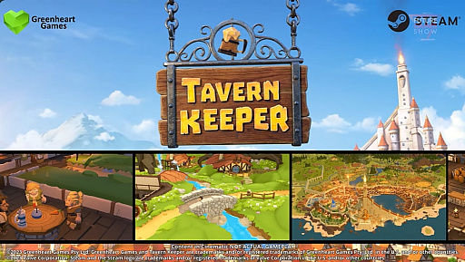 画像ギャラリー No.001のサムネイル画像 / ファンタジーな異種族たっぷりの酒場経営シム「Tavern Keeper」，2024年にPC（Steam）向けに配信決定