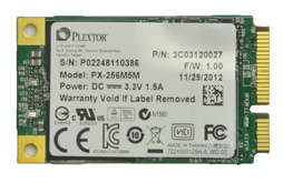 画像ギャラリー No.001のサムネイル画像 / Plextorブランドの6Gbps対応mSATA SSDに容量256GBモデルが加わる