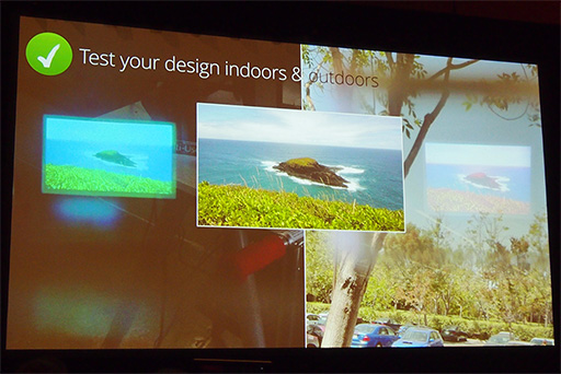 画像ギャラリー No.010のサムネイル画像 / ［GDC 2014］メガネ型拡張現実HMD「Google Glass」対応ゲームで“やってはいけないこと”。注意すべきポイントをGoogleが解説