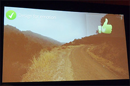 画像ギャラリー No.012のサムネイル画像 / ［GDC 2014］メガネ型拡張現実HMD「Google Glass」対応ゲームで“やってはいけないこと”。注意すべきポイントをGoogleが解説