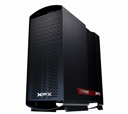 画像ギャラリー No.001のサムネイル画像 / ドスパラ，XFXブランドのゲーマー向けPCケースを取扱開始。第1弾は8基のファンを搭載可能なATXケース