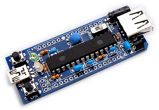 画像ギャラリー No.002のサムネイル画像 / ワイヤードキーボードとマウス，ゲームパッドを“Bluetoothデバイス化”できる。小型の変換キット「USB2BT」が11月14日発売