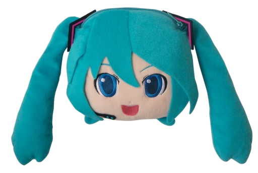 画像ギャラリー No.001のサムネイル画像 / 「ミクダヨー」の“頭”が，New 3DS LLも収納できるポーチになった