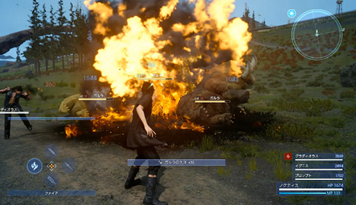 画像ギャラリー No.021のサムネイル画像 / ［SIGGRAPH］「FINAL FANTASY XV」の戦闘シーンはどのように描かれるのか。リアルタイムデモをもとにポイントを解説