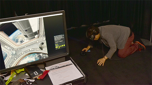 画像ギャラリー No.027のサムネイル画像 / GTC 2017のVR展示ブース「VR Village」で,将来の360度ビデオ技術やNASAが手がける「Hybrid Reality」を体験してみた