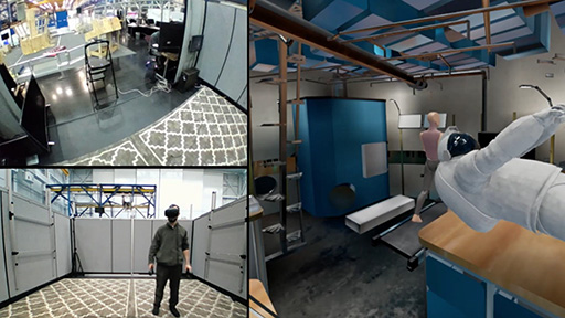 画像ギャラリー No.031のサムネイル画像 / GTC 2017のVR展示ブース「VR Village」で,将来の360度ビデオ技術やNASAが手がける「Hybrid Reality」を体験してみた