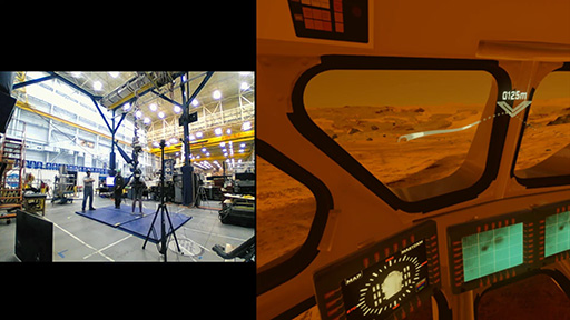 画像ギャラリー No.032のサムネイル画像 / GTC 2017のVR展示ブース「VR Village」で,将来の360度ビデオ技術やNASAが手がける「Hybrid Reality」を体験してみた