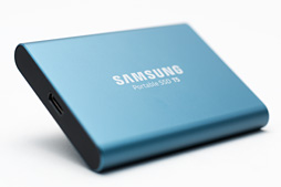 画像ギャラリー No.002のサムネイル画像 / HW短評:Samsung製のUSB 3.1 Gen.2接続型外付けSSD「Portable SSD T5」