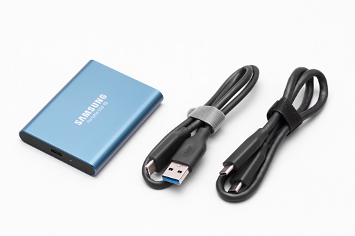 画像ギャラリー No.005のサムネイル画像 / HW短評:Samsung製のUSB 3.1 Gen.2接続型外付けSSD「Portable SSD T5」