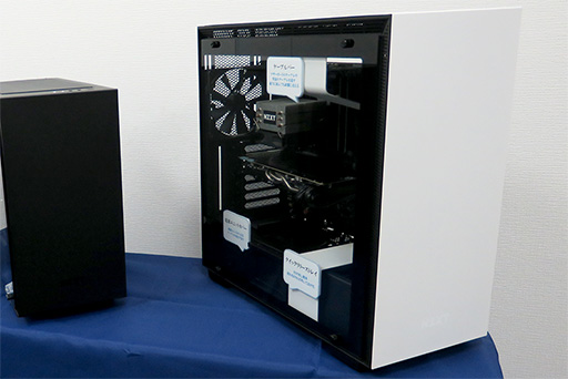 画像ギャラリー No.004のサムネイル画像 / クラウドベースの機械学習でファンを制御? NZXTがゲーマー向けPCケース「H700i」などを発表