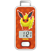 画像ギャラリー No.005のサムネイル画像 / 「ポケモンGO」と相性抜群?タニタがイーブイとその進化形をあしらった「ポケモン歩数計」を7月6日に発売,予約受付は本日から