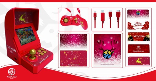 画像ギャラリー No.004のサムネイル画像 / NEOGEO miniのクリスマス限定版「NEOGEO mini Christmas Limited Edition」が発売決定。国内，北米，欧州での予約受付を近日開始