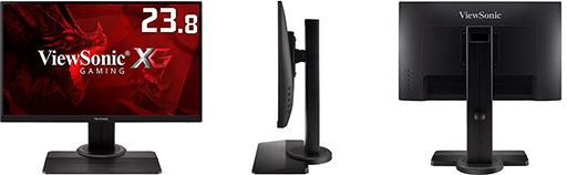 画像ギャラリー No.002のサムネイル画像 / ViewSonic,144Hz&FreeSync対応の23.8型フルHD液晶ディスプレイをドスパラ限定で発売