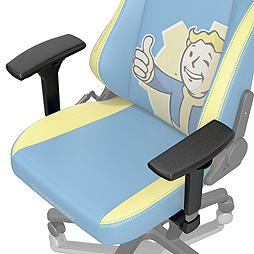 画像ギャラリー No.006のサムネイル画像 / 「Fallout」×noblechairsコラボのゲーマー向けチェアが本日発売。Vault Boyがニッコリほほえむ“Vault-Tec Edition”