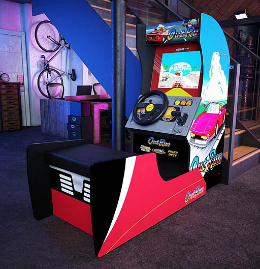 画像ギャラリー No.008のサムネイル画像 / Arcade1Up,家庭向けの「アウトラン」筐体を発表。今のところ北米およびカナダ向けだが,国内販売の可能性もあり