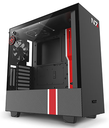 画像ギャラリー No.001のサムネイル画像 / NZXT，「Mass Effect」コラボのミドルタワーPCケースを発表