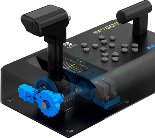 画像ギャラリー No.002のサムネイル画像 / Switch版「電車でGO!!」専用マスコンが発売。任天堂とタイトーの公式ライセンスを取得