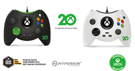 画像ギャラリー No.001のサムネイル画像 / 初代Xbox専用ゲームパッド風のワイヤードゲームパッドが1000台限定で6月に国内発売。欲しい人は予約を急げ!