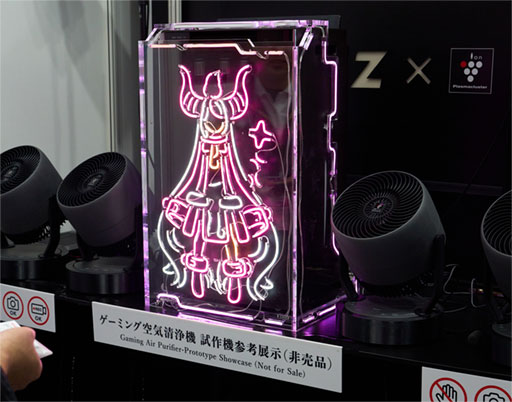 画像ギャラリー No.008のサムネイル画像 / ラプ様コラボのゲーミング空気清浄機に新型簡易防音室など，内容てんこ盛りの川上産業ブースをレポート［TGS2026］