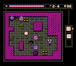 画像ギャラリー No.006のサムネイル画像 / アルゼンチンの開発者がファミコンカートリッジでの発売へ向けて新作「Piopow」を開発中。ターン制ローグライク×ボンバーマン（？）