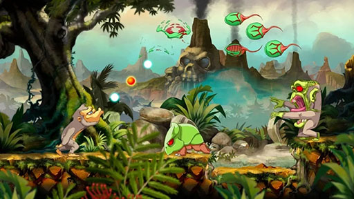画像ギャラリー No.001のサムネイル画像 / 「JuJu伝説(海外版:Toki)」が復活。リメイクではなく,当時移植されなかったゲーム機やパソコンに新規移植する計画
