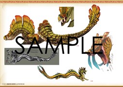 画像ギャラリー No.002のサムネイル画像 / 「MH4＆4G」の世界観を描いたイラスト集が本日発売。メイキングも収録