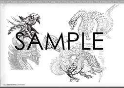 画像ギャラリー No.005のサムネイル画像 / 「MH4＆4G」の世界観を描いたイラスト集が本日発売。メイキングも収録