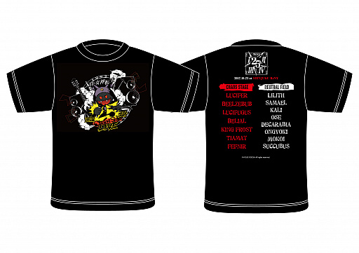 画像ギャラリー No.001のサムネイル画像 / 「真・女神転生」生誕25周年ライブのTシャツとトートバッグが2083オンラインショップで販売