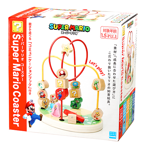 画像ギャラリー No.007のサムネイル画像 / 「スーパーマリオ」モチーフの木製知育玩具「Super Mario Coaster」と「Super Mario Blocks」（積み木）が1月11日に発売へ