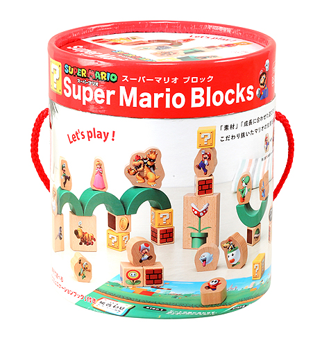 画像ギャラリー No.008のサムネイル画像 / 「スーパーマリオ」モチーフの木製知育玩具「Super Mario Coaster」と「Super Mario Blocks」（積み木）が1月11日に発売へ