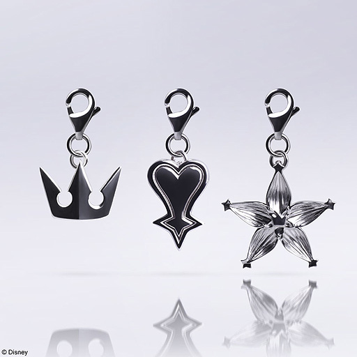 画像ギャラリー No.005のサムネイル画像 / 「キングダム ハーツ」グッズの新商品として，シルバーのブレスレット2種とネックレス，チャームセット3種が9月発売へ