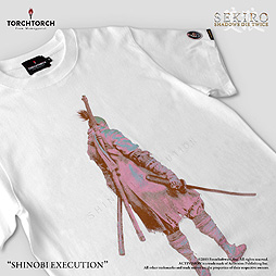画像ギャラリー No.002のサムネイル画像 / 「SEKIRO」×TORCH TORCHコラボTシャツ第2弾の予約受付が本日スタート。鉛筆画の「破戒僧」や8bit調「ピクセル弦一郎」など5種