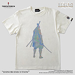 画像ギャラリー No.009のサムネイル画像 / 「SEKIRO」×TORCH TORCHコラボTシャツ第2弾の予約受付が本日スタート。鉛筆画の「破戒僧」や8bit調「ピクセル弦一郎」など5種